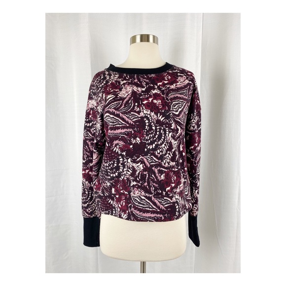 NWT Joie Cropped Sweater Top Medium Sweatshirt - Picture 4 of 6